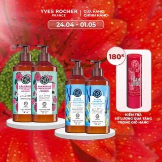 Combo 2 sữa dưỡng thể thiên nhiên Yves Rocher Body Lotion 390ml (cùng mùi)