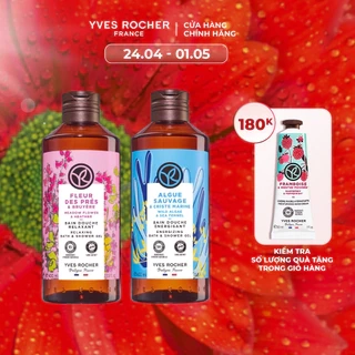 Combo 2 sữa tắm hương hoa cỏ và hương biển Yves Rocher 400mlx2