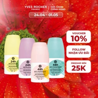 Lăn khử mùi ngăn mùi suốt 24H - 48H Yves Rocher 50ml (nhiều phân loại)