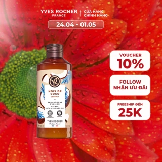 Sữa tắm dạng gel hương dừa Yves Rocher Bath And Shower Gel Coconut 400ml