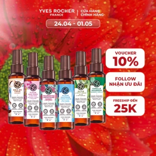 Xịt thơm tóc & cơ thể Yves Rocher Body Mist & Hair 100ml (đa dạng mùi hương)