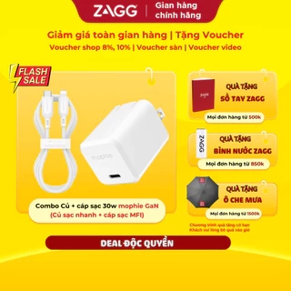 Combo sạc nhanh MOPHIE PD 20W/30W/35W/40W (có MFi ) cho ip/tablet