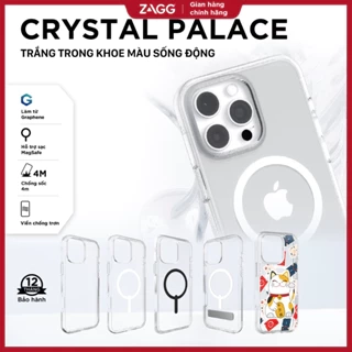 Ốp lưng trong ZAGG Clear / Clear Magsafe / Smoky Magsafe chống sốc 1.5m