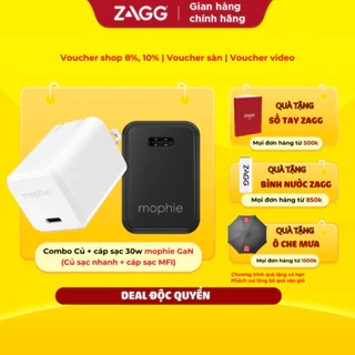 Sạc nhanh mophie PD 18W/20W/30W/35W/40W- USB-C dành cho ip/tablet táo