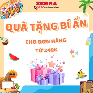 Quà tặng bí ẩn từ Zebra Pen – Tặng đơn hàng từ 249K