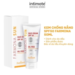 Kem Chống Nắng SPF50 Farmona Giúp Làm Giảm Nguy Cơ Da Bị Cháy Nắng, Bị Bỏng Nắng, Bị Dị Ứng Ánh Nắng Tuýp 50ml