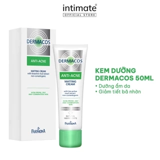 Kem Dưỡng Farmona Dermacos Chứa Bùn Hoạt Tính Ngừa Mụn Giảm Bóng Nhờn Dermacos Anti-Acne Matting Cream Tuýp 50ML