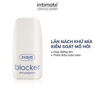 Lăn Nách Khử Mùi Kiểm Soát Mồ Hôi Blocker Anti-perspirant ZIAJA Giúp Dưỡng Ẩm, Thẩm Thấu Hoàn Toàn 60ml