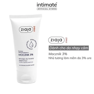Nhũ Tương Làm Mềm Da 3% Urê Ziaja Med Giúp Dưỡng Ẩm, Giảm Khô, Thô Ráp Và Nứt Nẻ Da 50ml