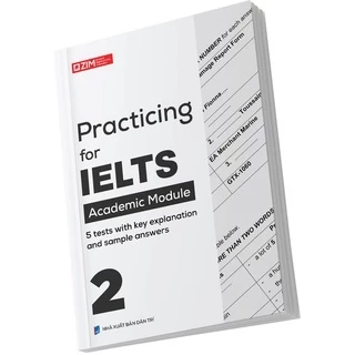 Sách - Practicing for IELTS Vol 1 - Tuyển tập đề thi IELTS kèm lời giải chi tiết