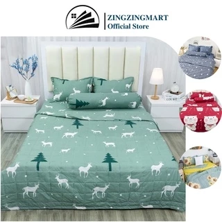 Chăn Hè 1m8x2m trần bông 2 mặt Cotton poly (Được lựa mẫu)