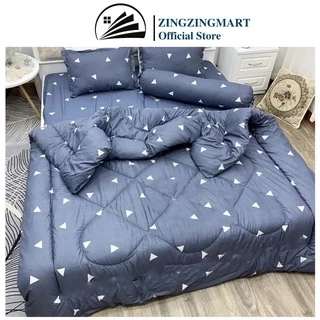 Chăn Phao, Chăn Bông Siêu Nhẹ Sét 5 món Poly Cotton Bền Đẹp - ZingZingMart chăn phao