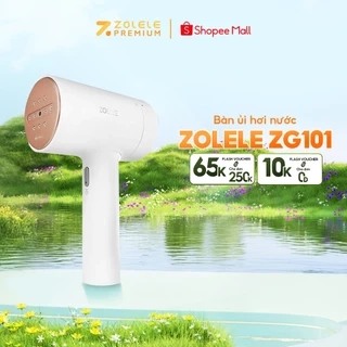 Bàn là hơi nước cầm tay Zolele ZG101 bàn ủi dung tích bình chứa nước 100ml - Chính Hãng
