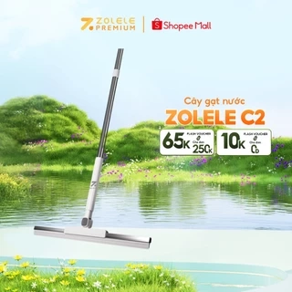 Cây gạt nước sàn nhà tắm ZOLELE C2 thanh gạt 50cm đầu xoay 180 - Chính Hãng