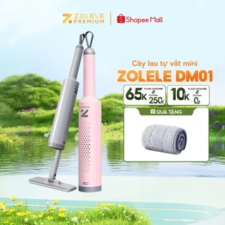 Cây lau tự vắt mini ZOLELE cầm tay cọ nhỏ tháo rời tiện lợi vệ sinh nhanh chóng DM01 - Chính hãng