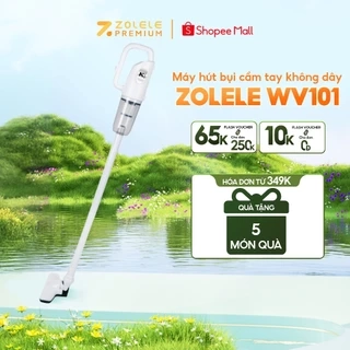 Máy hút bụi không dây ZOLELE  cầm tay đa năng 7500PA công suất mạnh WV101 - Chính hãng