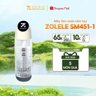 Máy làm soda ZOLELE bình soda SM451 450ml - Chính hãng