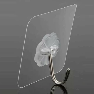Móc Dán Tường ZOLELE Siêu Dính Trong Suốt Chịu Lực Tốt Móc Treo Tường
