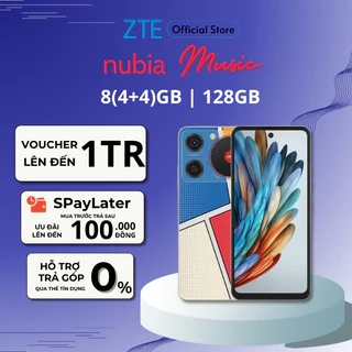 Điện thoại Nubia Music NFC 8(4+4)/128GB | 6.6" HD+ 90Hz - Hàng chính hãng