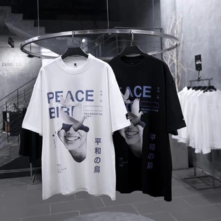 Áo thun Unisex thiết kế Zunezx Peace Bird Tee